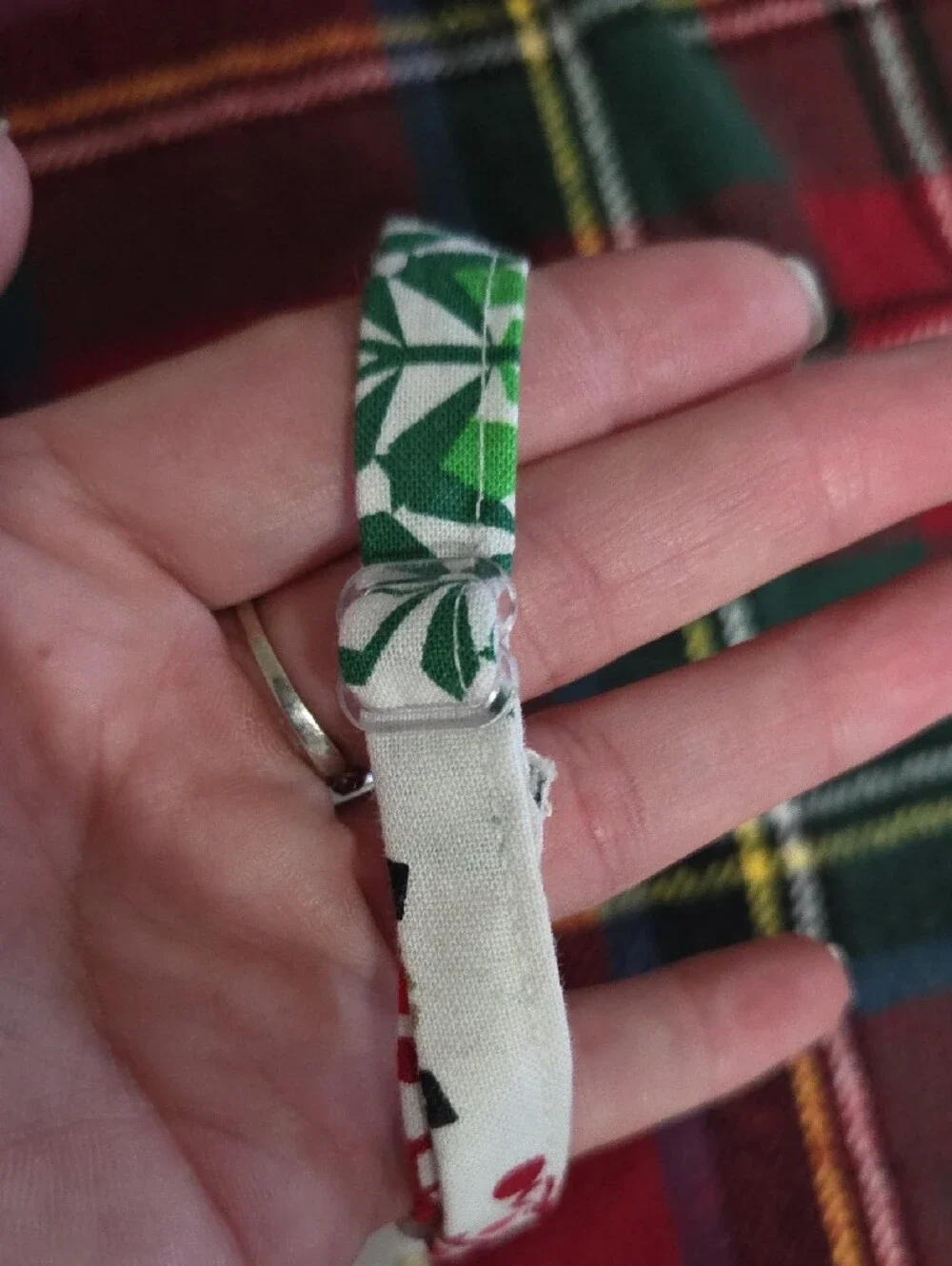 Handmade festive white